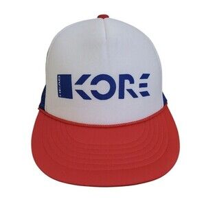 Head Kore Skies Trucker Hat Snapback Red White Blue Foam Rope Cap Cobra Outdoor